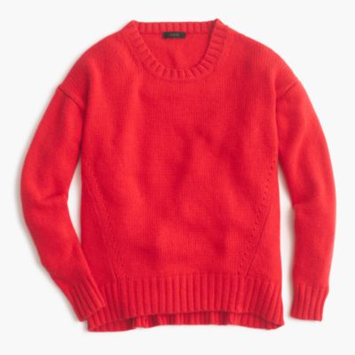 j crew wool blend tunic sweater