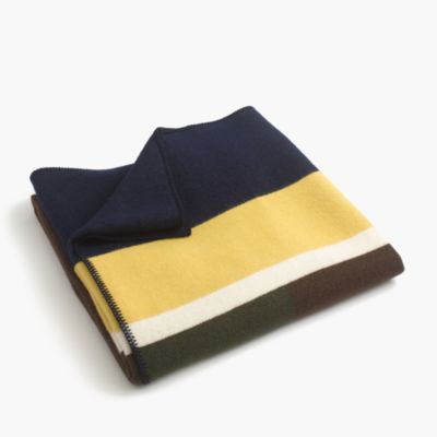 Faribault&trade; Woolen Mill Co. for J.Crew colorblock blanket