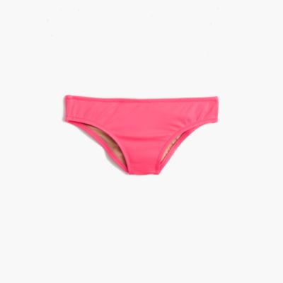 Girls' bikini bottom in neon : Girl solids | J.Crew