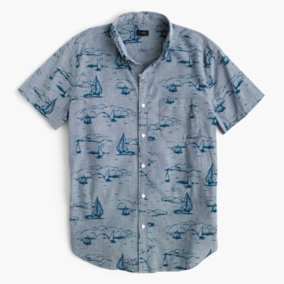 javascript charts for Shirt   : Print Sleeve Shirts J.Crew Sailboat In Short Men's