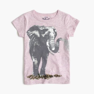 girls elephant shirt