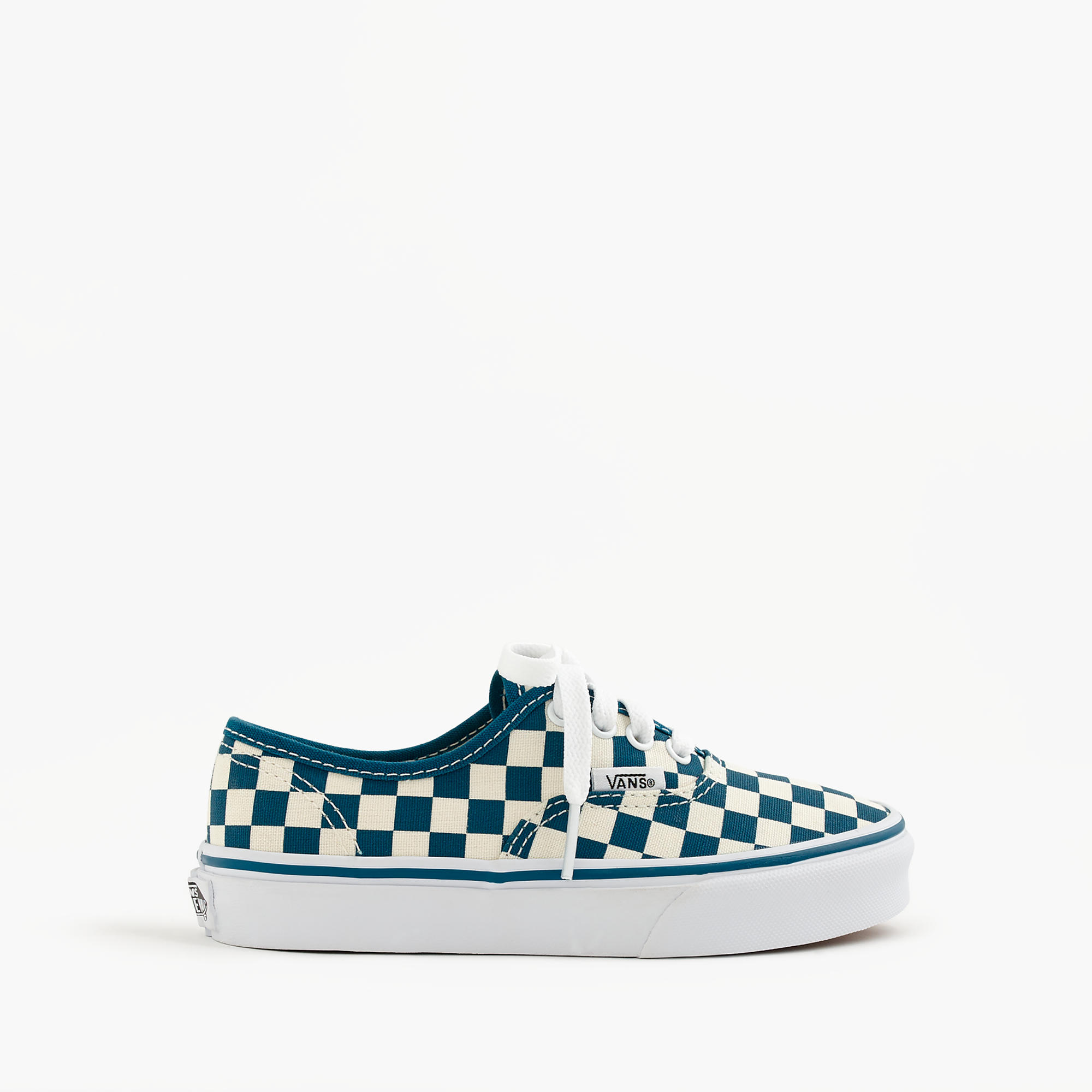 Kids' Vans® Authentic checkered sneakers : Boy sneakers | J.Crew