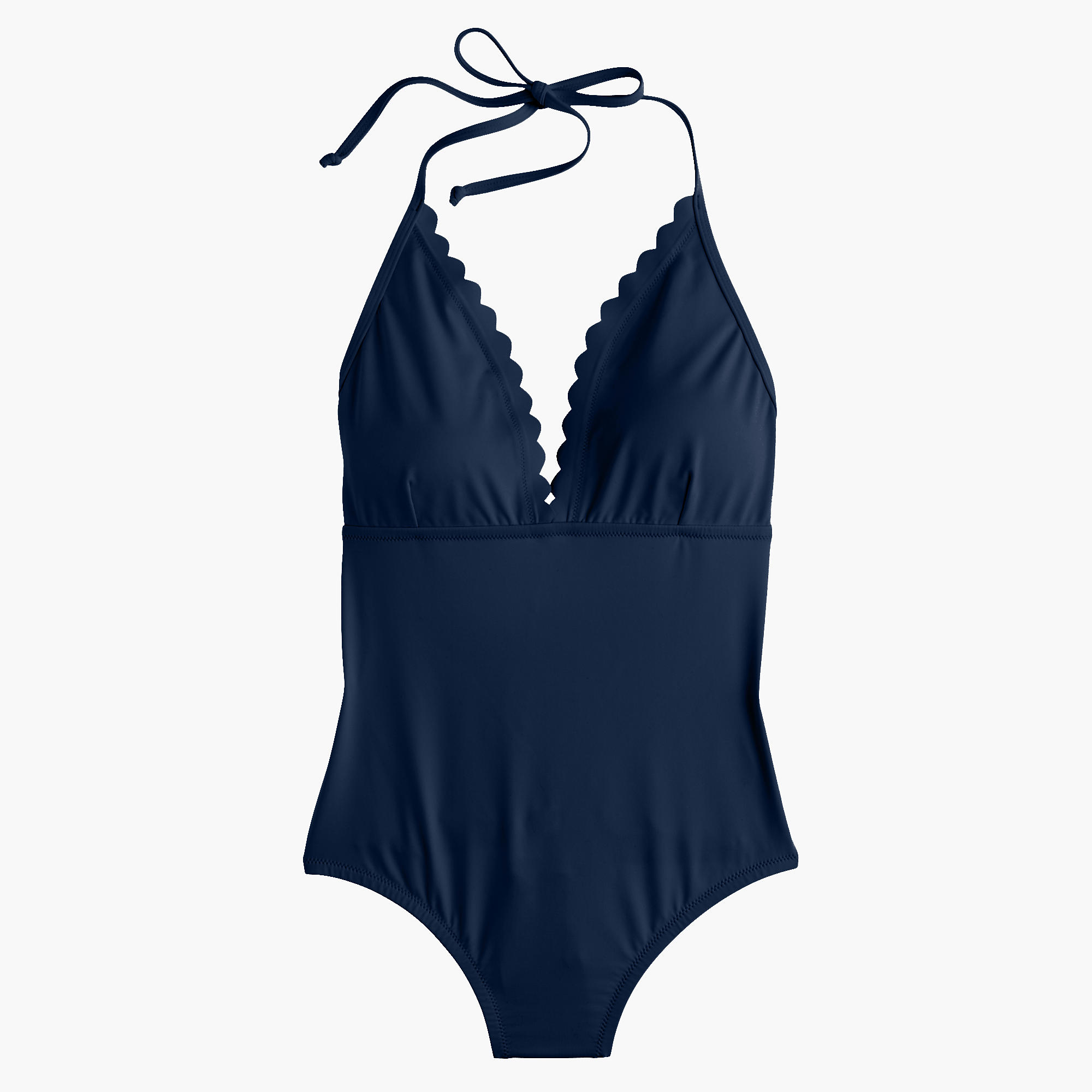 Image result for j crew scalloped one piece