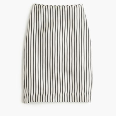 Collection silk striped slip skirt Women collection J.Crew