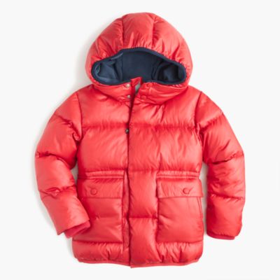 Boys' Marshmallow Puffer Jacket Boys' Outerwear J.Crew