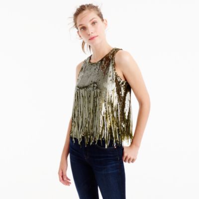 Collection sequin mermaid tank