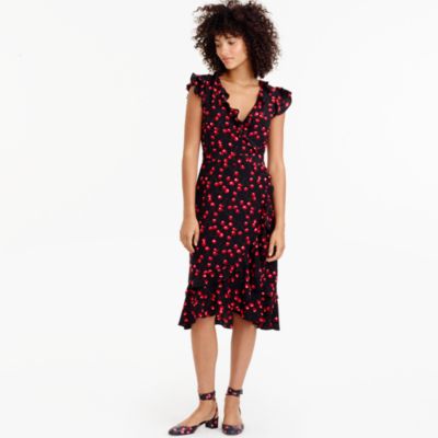 J crew wrap dress