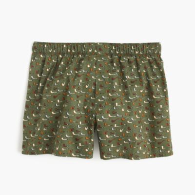 Pipe Print Boxers Men's Boxers J.Crew