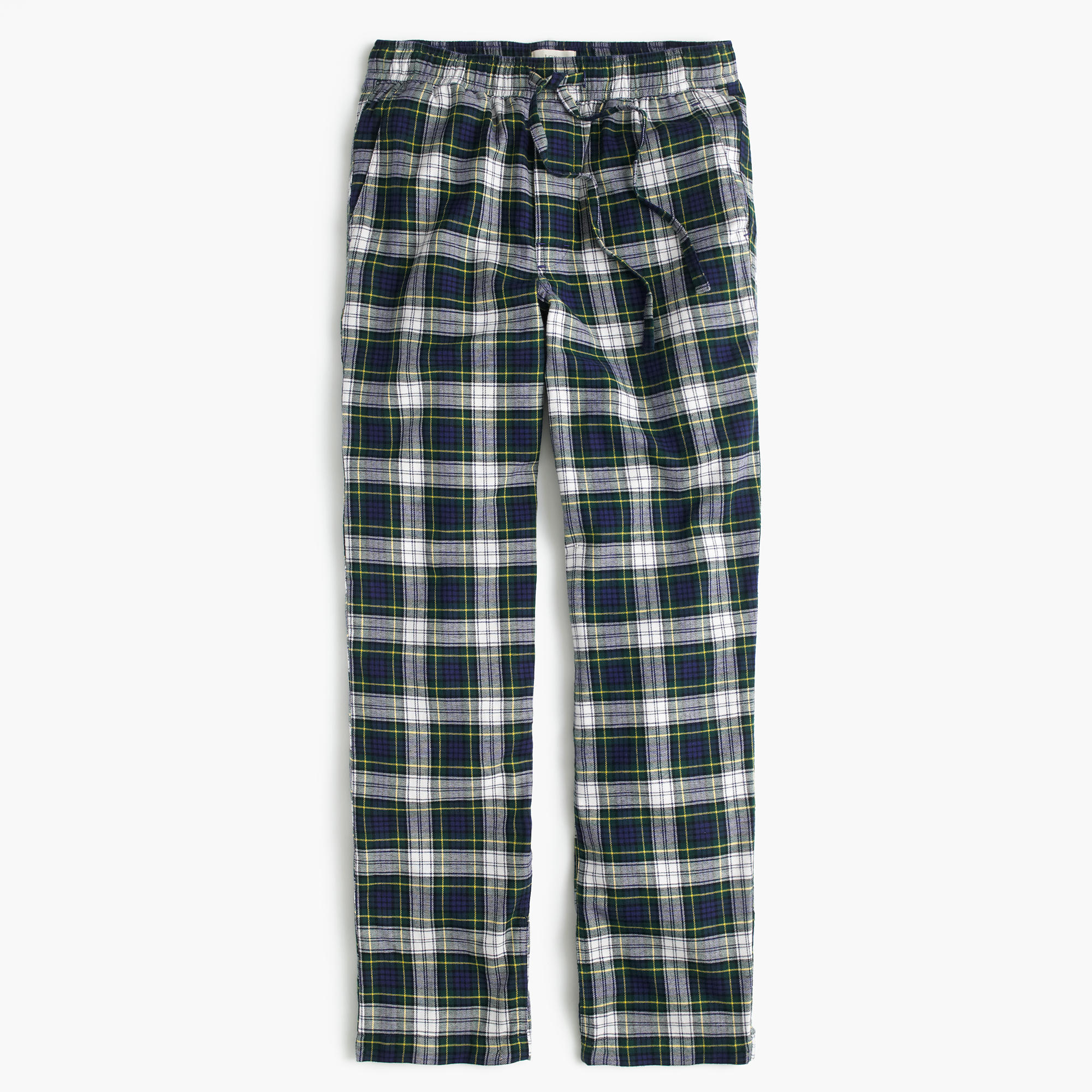 Flannel Pajama Pant In Green Plaid : Men's Sleepwear | J.Crew