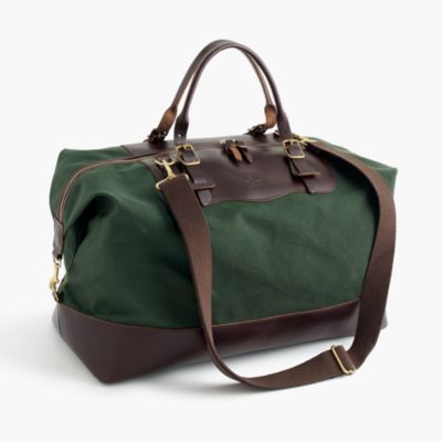 Billykirk For J.Crew Waxed Canvas Weekender Bag Men's Bags J.Crew