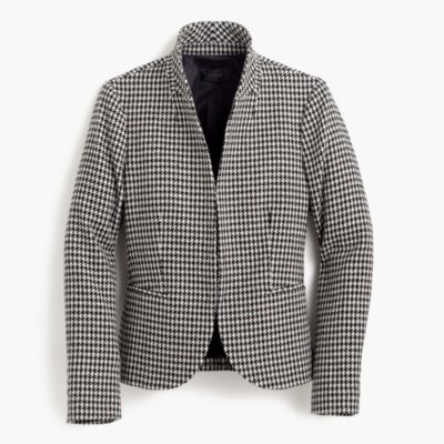 Lady Jacket In Italian Confetti Houndstooth Women's Blazers J.Crew