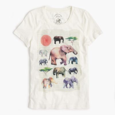 j crew womens graphic tees