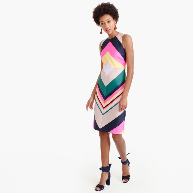Pop-stripe dress