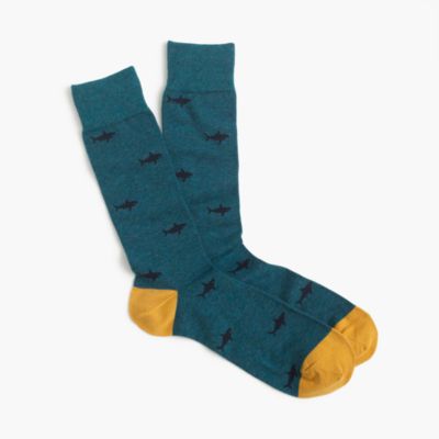Shark socks Men J.Crew socks J.Crew