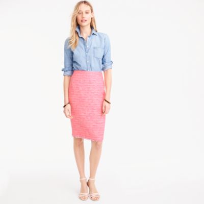 apple shape pencil skirt